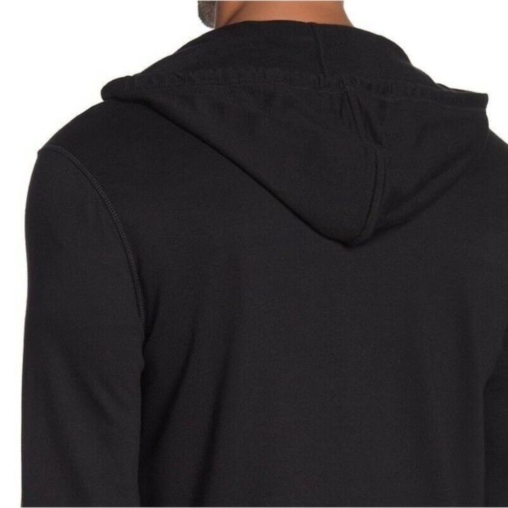 NEW JOHN VARVATOS STAR USA FULL ZIP HOODIE BLACK - Picture 4 of 5